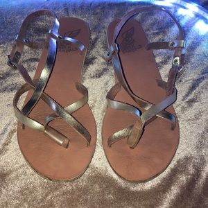 Ancient greek sandals.